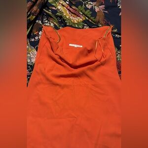 Trina Turk orange dress